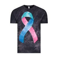 Cloud Black thyroid cancer ribbon fa element Vintage Tee - FaDigitalArtStudio