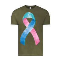 Vintage Olive thyroid cancer ribbon fa element Vintage Tee - FaDigitalArtStudio