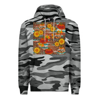 Slate Camo pumpkin plaid sunflower seamless Premium Hoodie - AdoDesignShop
