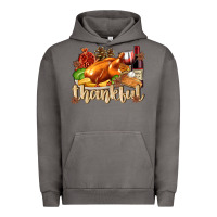 Pigment Tornado Thankful with Turkey Urban Hoodie - texasbilliewilder