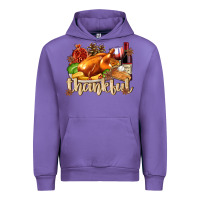 Tulip Thankful with Turkey Urban Hoodie - texasbilliewilder