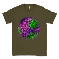 Army Green halloween leopard patch Classic Tee - BundleAndBundleShop