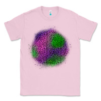 Bubblegum Pink halloween leopard patch Classic Tee - BundleAndBundleShop