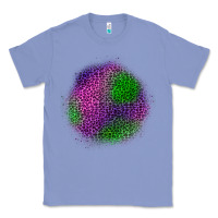 Colony Blue halloween leopard patch Classic Tee - BundleAndBundleShop