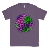 Lavender halloween leopard patch Classic Tee - BundleAndBundleShop