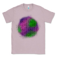 Lilac halloween leopard patch Classic Tee - BundleAndBundleShop