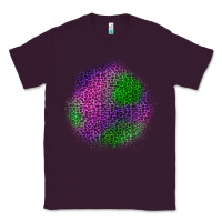 Plum halloween leopard patch Classic Tee - BundleAndBundleShop
