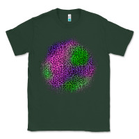 Sports Green halloween leopard patch Classic Tee - BundleAndBundleShop
