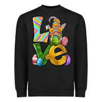 Black Love gnome Easter Heavyweight Sweatshirt - Neo Western