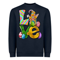 Navy Love gnome Easter Heavyweight Sweatshirt - Neo Western