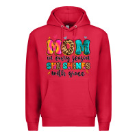 Cardinal mom in every season she shines with grace Premium Hoodie - Artiststas