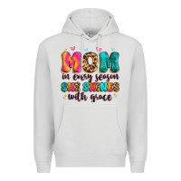Dove Grey mom in every season she shines with grace Premium Hoodie - Artiststas