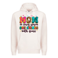 Pale Pink mom in every season she shines with grace Premium Hoodie - Artiststas