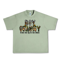 Oil Green boy granny from son up to sondown Urban Heavy Tee - CowhideDigitalArt