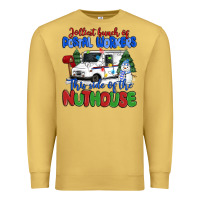 Antique Gold jolliest bunch of postal workers this side of the Premium Sweatshirt - MaliasSmallBusiness