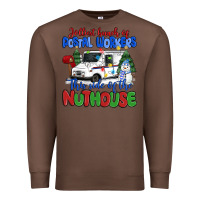 Chestnut jolliest bunch of postal workers this side of the Premium Sweatshirt - MaliasSmallBusiness