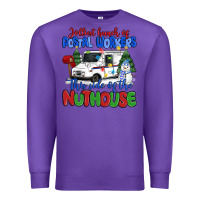 Purple jolliest bunch of postal workers this side of the Premium Sweatshirt - MaliasSmallBusiness
