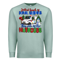 Seafoam jolliest bunch of postal workers this side of the Premium Sweatshirt - MaliasSmallBusiness