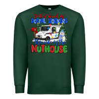 Sports Green jolliest bunch of postal workers this side of the Premium Sweatshirt - MaliasSmallBusiness