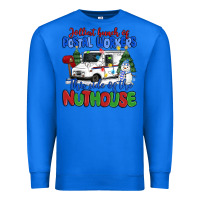 True Royal jolliest bunch of postal workers this side of the Premium Sweatshirt - MaliasSmallBusiness