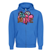 True Royal valentines day western hearts be mine Zipper Hoodie - Jasminsmagicworld