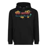 Black god fidence Heavyweight Hoodie - MaliasSmallBusiness