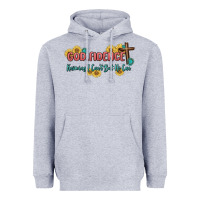 Heather Grey god fidence Heavyweight Hoodie - MaliasSmallBusiness