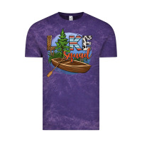 Cloud Purple lake squad Vintage Tee - HRA Design Shop