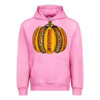 Fuchsia Pink Softball Pumpkin Urban Hoodie - texasbilliewilder