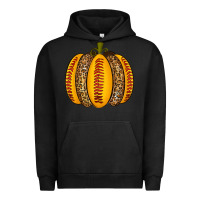 Pigment Black Softball Pumpkin Urban Hoodie - texasbilliewilder