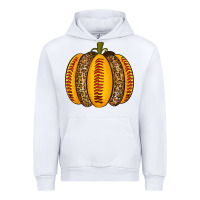 White Softball Pumpkin Urban Hoodie - texasbilliewilder