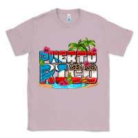 Lilac puerto rico and flowers with frog Classic Tee - AdoDesignShop