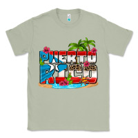 Matcha puerto rico and flowers with frog Classic Tee - AdoDesignShop