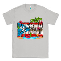 Moon Dust puerto rico and flowers with frog Classic Tee - AdoDesignShop