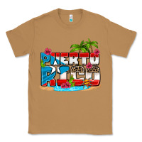 Toasted Coconut puerto rico and flowers with frog Classic Tee - AdoDesignShop