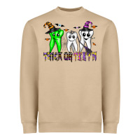 Mushroom trick or teeth Heavyweight Sweatshirt - CowhideDigitalArt