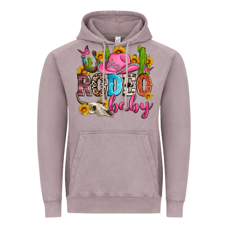 Rodeo Baby Vintage Hoodie by Zillion Design Studio | Teevron