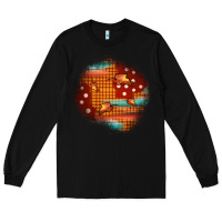 Black fall patch Long Sleeve Tee - JahusDesignShop