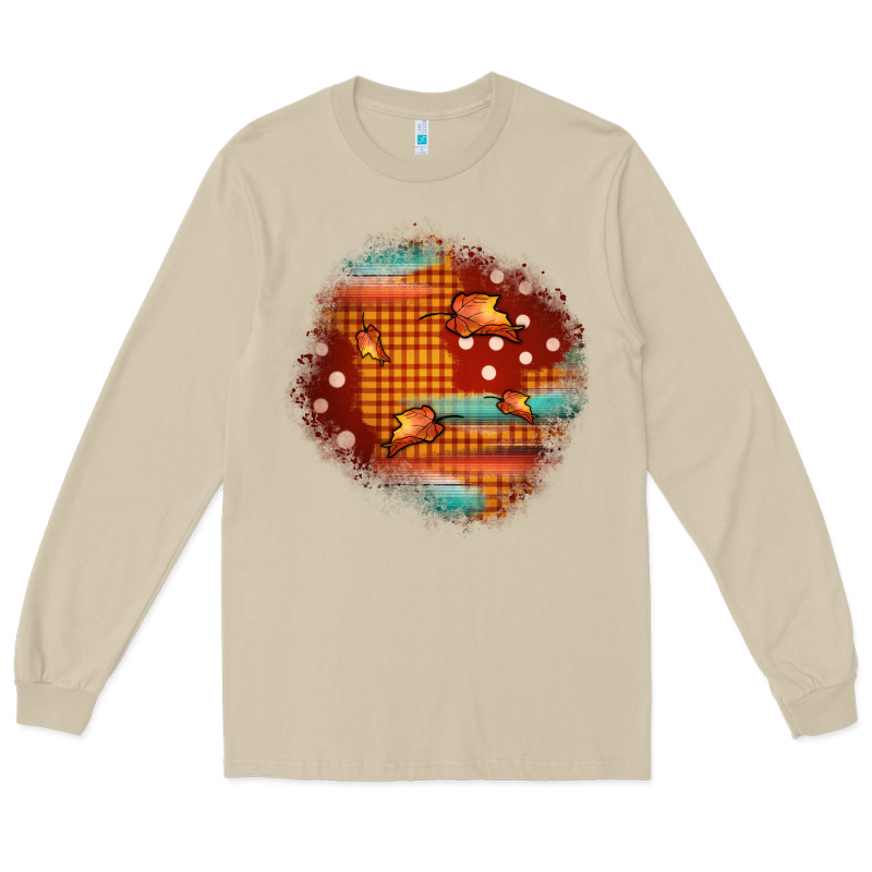 Fall Patch Long Sleeve Tee by JahusDesignShop | Teevron