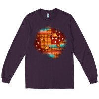 Plum fall patch Long Sleeve Tee - JahusDesignShop
