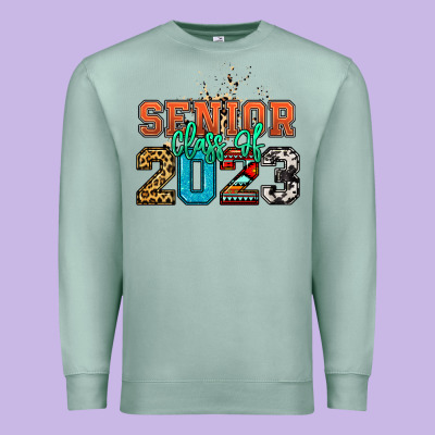 Senior Class Of 2023 Premium Sweatshirt Designed By Nancycooperartshop