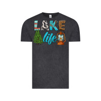 Vintage Black lake life Vintage Tee - HRA Design Shop