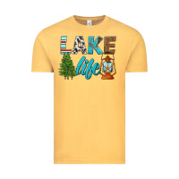 Vintage Mustard lake life Vintage Tee - HRA Design Shop