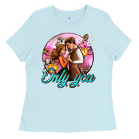 Baby Blue only you and couple with keys Ladies Tee - AdoDesignShop