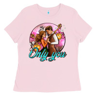 Bubblegum Pink only you and couple with keys Ladies Tee - AdoDesignShop