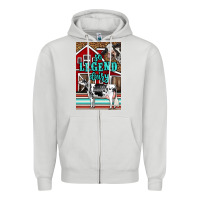 Dove Grey Western So Legend Dairy Holstein Cow Zipper Hoodie - LillyAllenDesigns