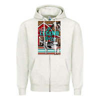 Oatmeal Heather Western So Legend Dairy Holstein Cow Zipper Hoodie - LillyAllenDesigns