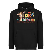 Black its ok to be different Heavyweight Hoodie - MaliasSmallBusiness