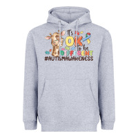 Heather Grey its ok to be different Heavyweight Hoodie - MaliasSmallBusiness