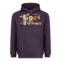 Plum its ok to be different Heavyweight Hoodie - MaliasSmallBusiness